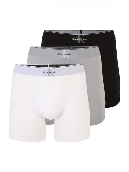 Foto van product Calvin Klein Underwear Boxershorts grijs / zwart / wit