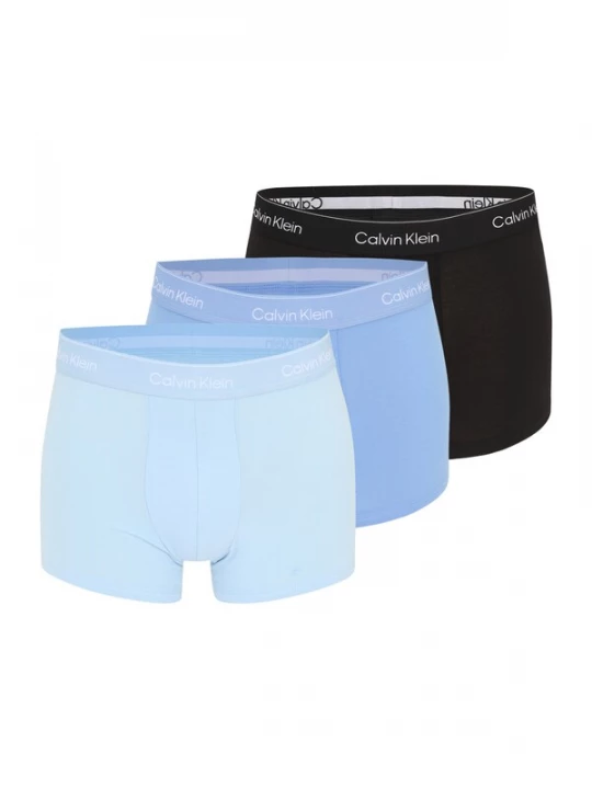 Foto van product Calvin Klein Underwear Boxershorts hemelsblauw / lichtblauw / zwart / wit