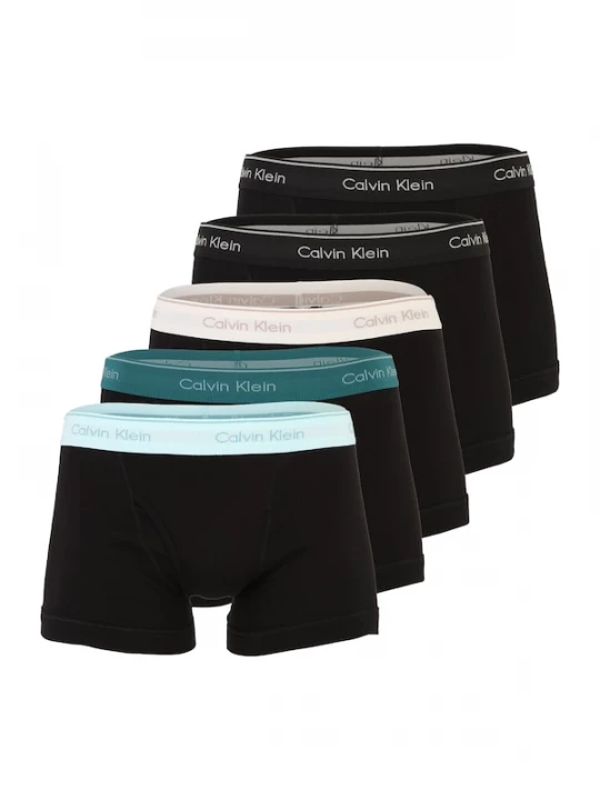 Foto van product Calvin Klein Underwear Boxershorts hemelsblauw / smaragd / poederroze / zwart / wit