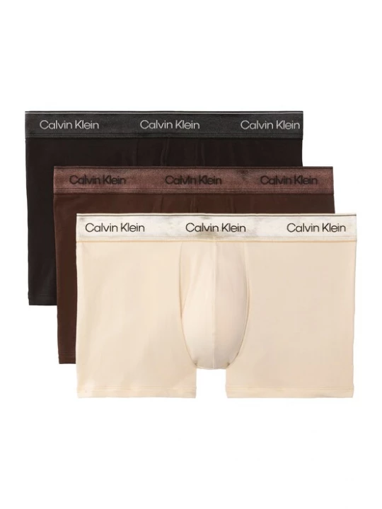 Foto van product Calvin Klein Underwear Boxershorts lichtbeige / chocoladebruin / zwart / wit