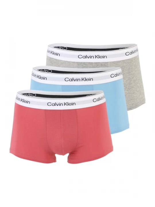 Foto van product Calvin Klein Underwear Boxershorts lichtblauw / grijs gemêleerd / pitaja roze / wit
