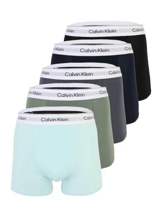 Foto van product Calvin Klein Underwear Boxershorts navy / donkergrijs / olijfgroen / mintgroen / zwart