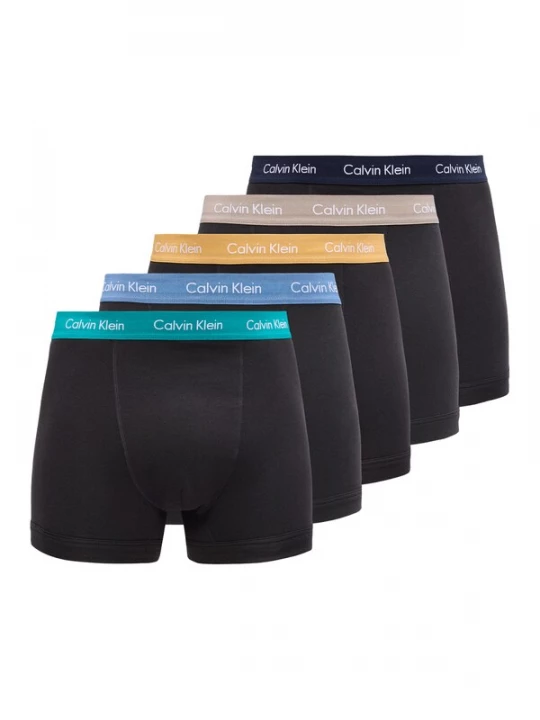 Foto van product Calvin Klein Underwear Boxershorts navy / turquoise / lichtblauw / geel / zwart