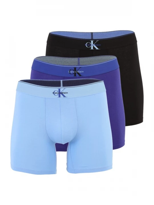 Foto van product Calvin Klein Underwear Boxershorts royal blue / koningsblauw / lichtblauw / zwart