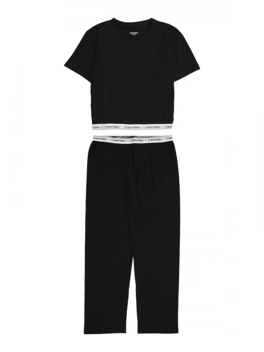 Foto van product Calvin Klein Underwear Nachtkledij zwart / wit