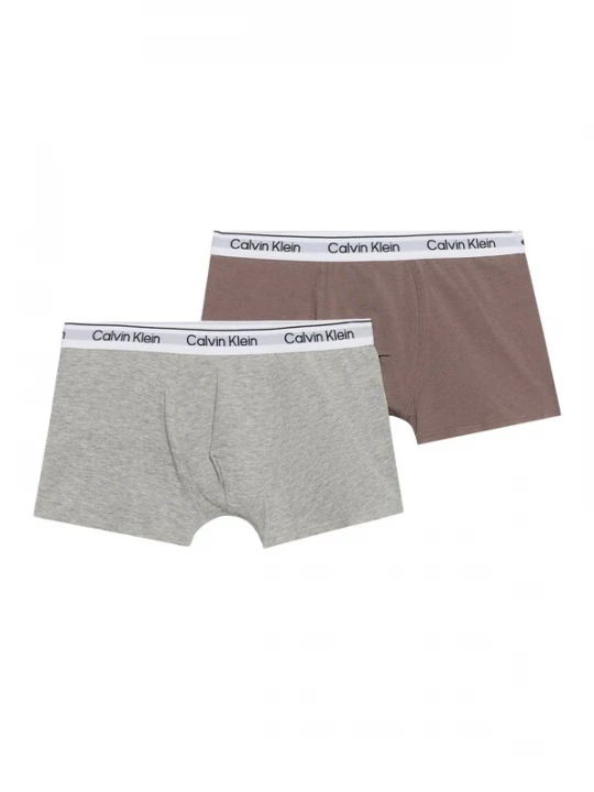 Foto van product Calvin Klein Underwear Onderbroek bruin / grijs gemêleerd / zwart / wit