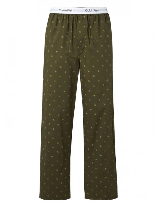Foto van product Calvin Klein Underwear Pyjamabroek olijfgroen / lichtgroen
