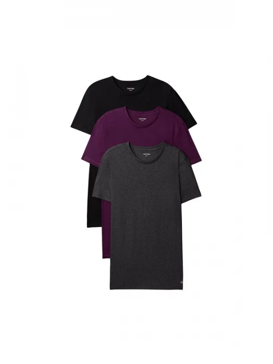 Foto van product Calvin Klein Underwear Shirt donkergrijs / aubergine / zwart
