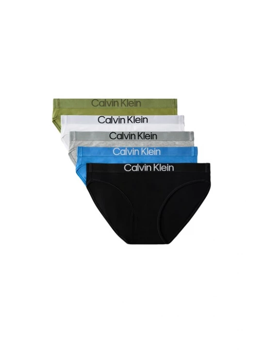 Foto van product Calvin Klein Underwear Slip azuur / grijs / olijfgroen / zwart / wit