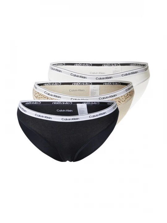 Foto van product Calvin Klein Underwear Slip beige / bruin / zwart / wit