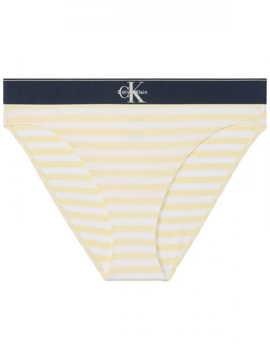 Foto van product Calvin Klein Underwear Slip geel / zwart / wit