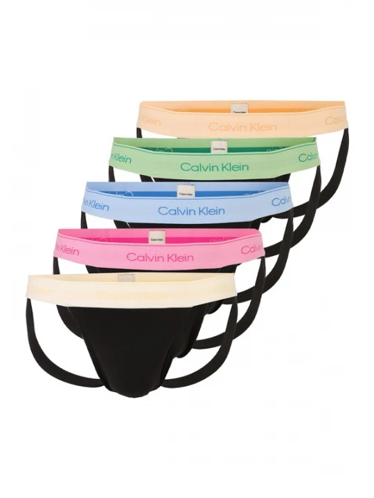Foto van product Calvin Klein Underwear Slip lichtblauw / lichtgeel / lichtgroen / lichtoranje / pink / zwart