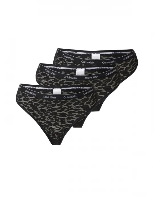Foto van product Calvin Klein Underwear Slip zwart / wit
