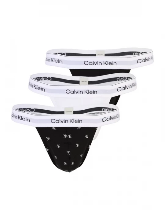 Foto van product Calvin Klein Underwear Slip zwart / wit