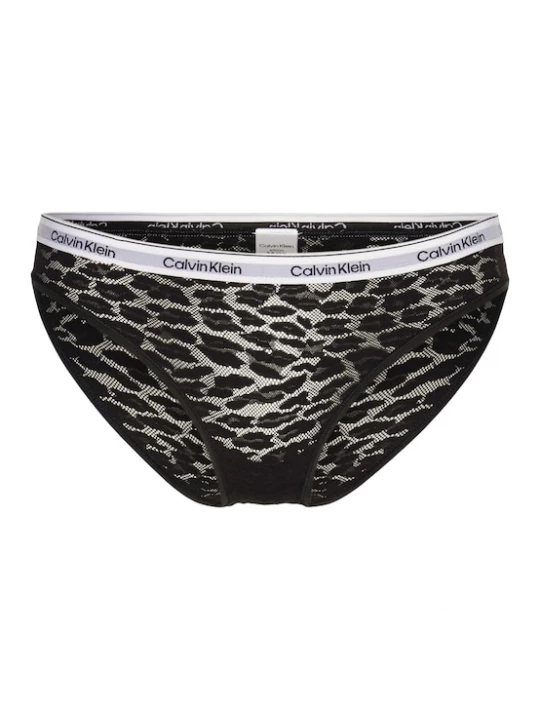Foto van product Calvin Klein Underwear Slip zwart / wit
