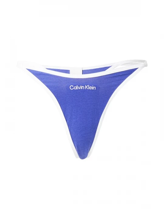 Foto van product Calvin Klein Underwear String blauw / wit