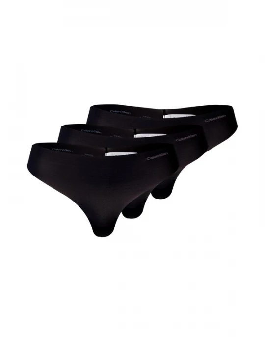 Foto van product Calvin Klein Underwear String 'Invisibles' blauw / zilvergrijs / zwart
