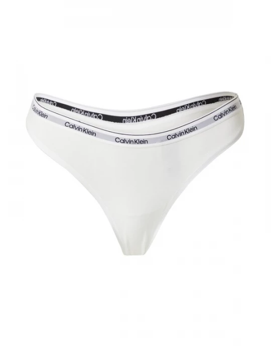 Foto van product Calvin Klein Underwear String lichtgrijs / zwart / wit