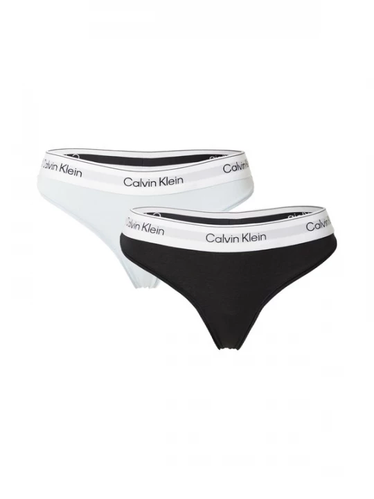 Foto van product Calvin Klein Underwear String mintgroen / zwart