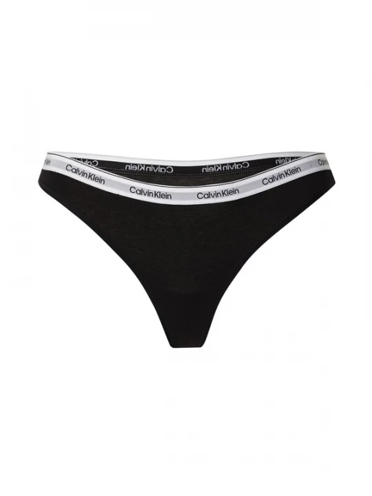 Foto van product Calvin Klein Underwear String zwart / wit