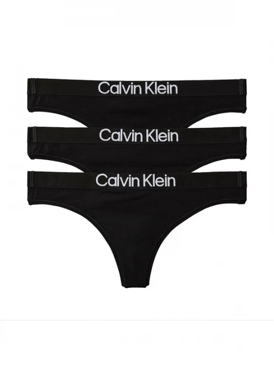 Foto van product Calvin Klein Underwear String zwart / wit