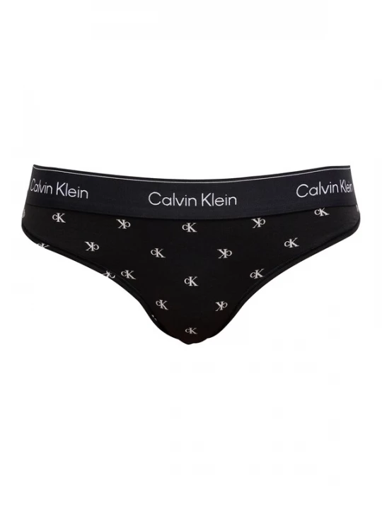 Foto van product Calvin Klein Underwear String zwart / wit