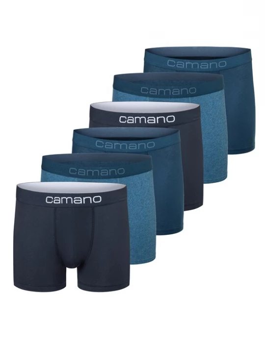 Foto van product camano Boxershorts marine / donkerblauw / blauw gemêleerd