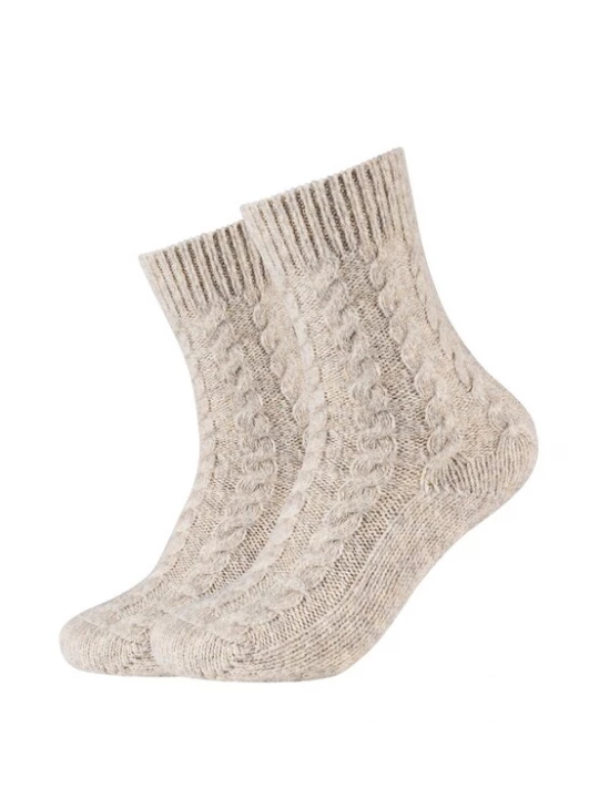 Foto van product camano Sokken beige gemêleerd
