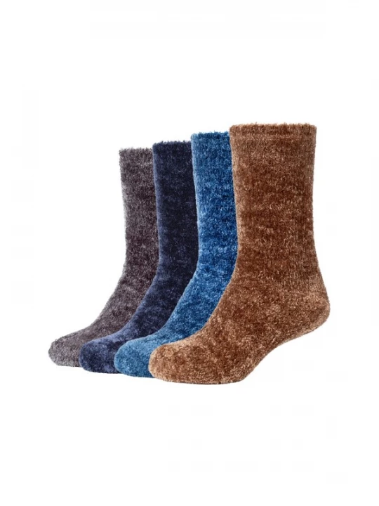 Foto van product camano Sokken blauw gemêleerd / bruin gemêleerd / grijs gemêleerd