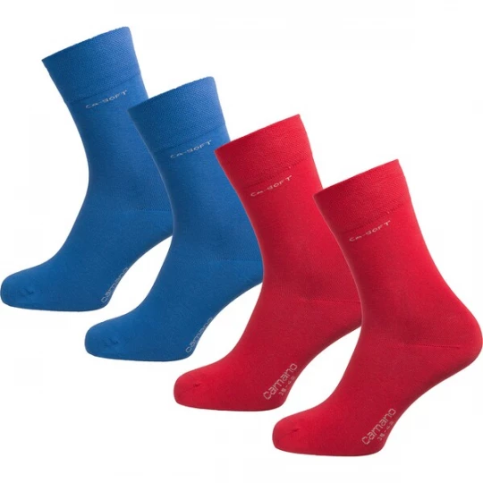 Foto van product camano Sokken blauw / lichtgrijs / rood
