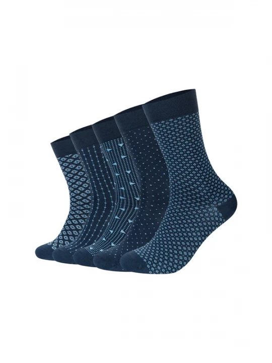 Foto van product camano Sokken blauw / zwart