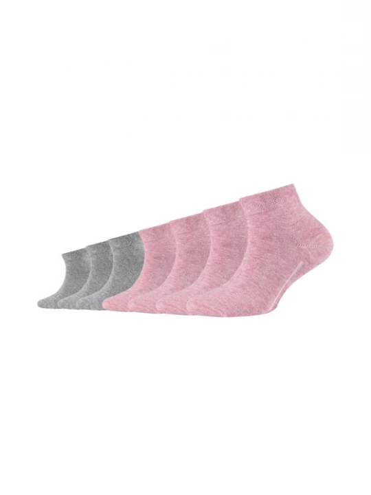 Foto van product camano Sokken grijs gemêleerd / roze gemêleerd