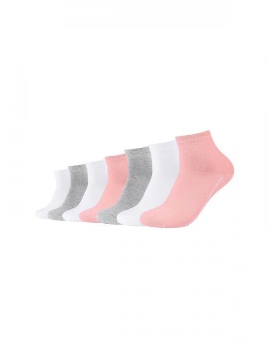 Foto van product camano Sokken grijs / pink / wit