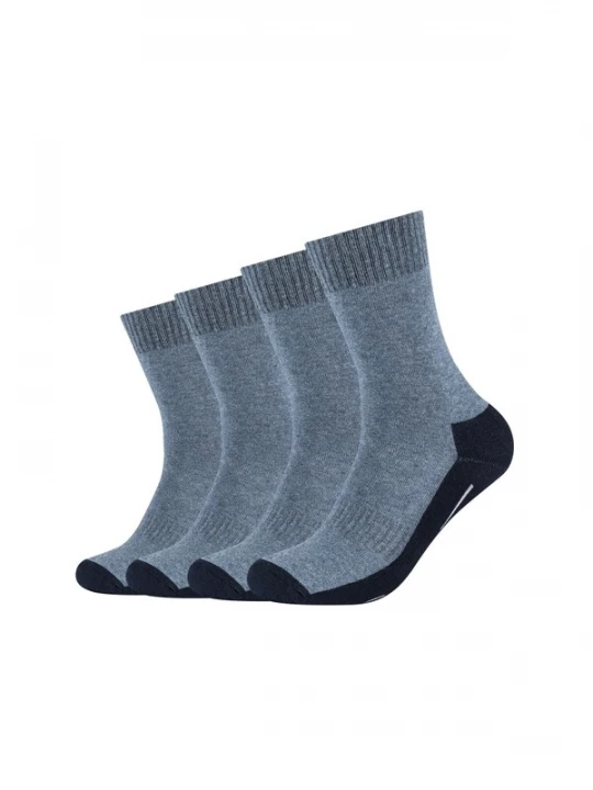 Foto van product camano Sportsokken donkerblauw / blauw gemêleerd / wit