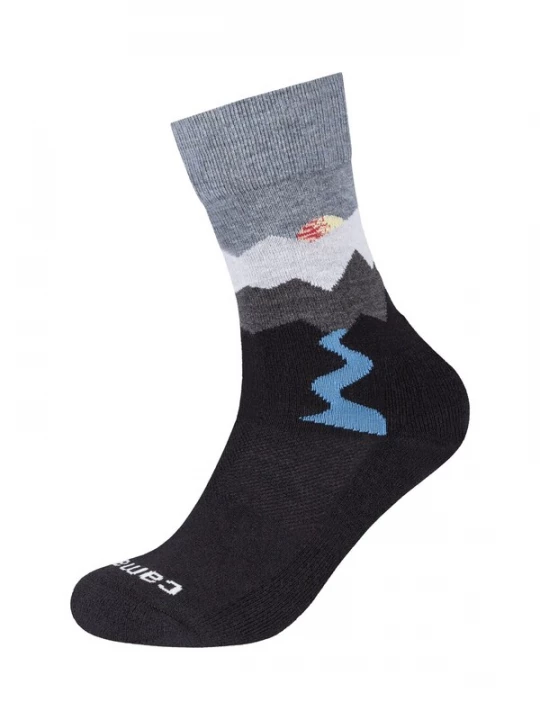 Foto van product camano Sportsokken lichtblauw / donkerblauw / grijs gemêleerd