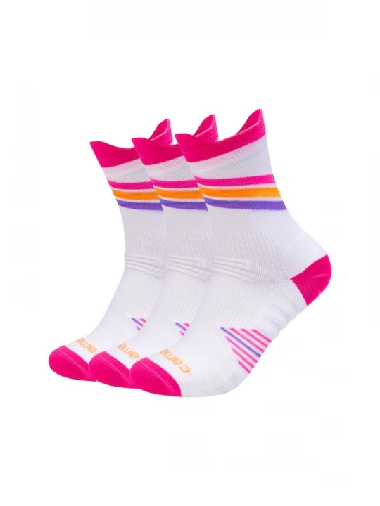 Foto van product camano Sportsokken pink / zwart / wit