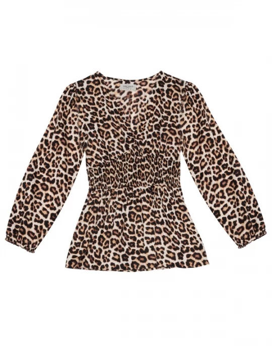 Foto van product Camomilla Italia Blouse 'Calvyn' beige / bruin / zwart