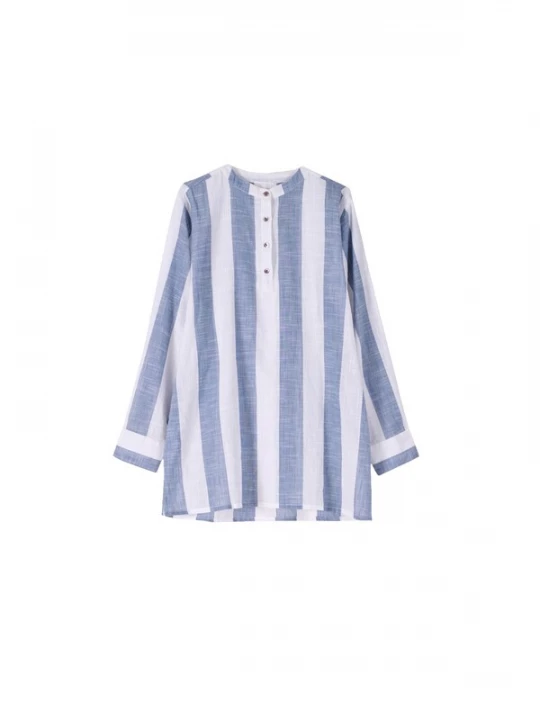 Foto van product Camomilla Italia Blouse 'CRUDELI' hemelsblauw / wit