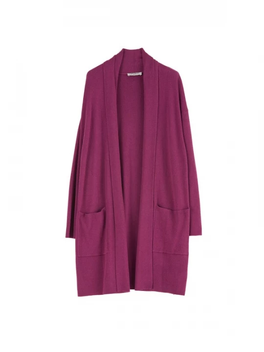 Foto van product Camomilla Italia Gebreid vest bordeaux