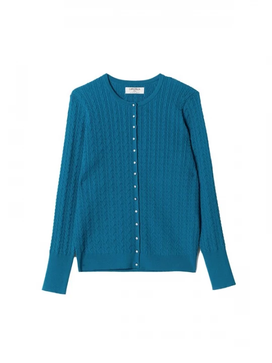 Foto van product Camomilla Italia Gebreid vest 'CARRY' blauw