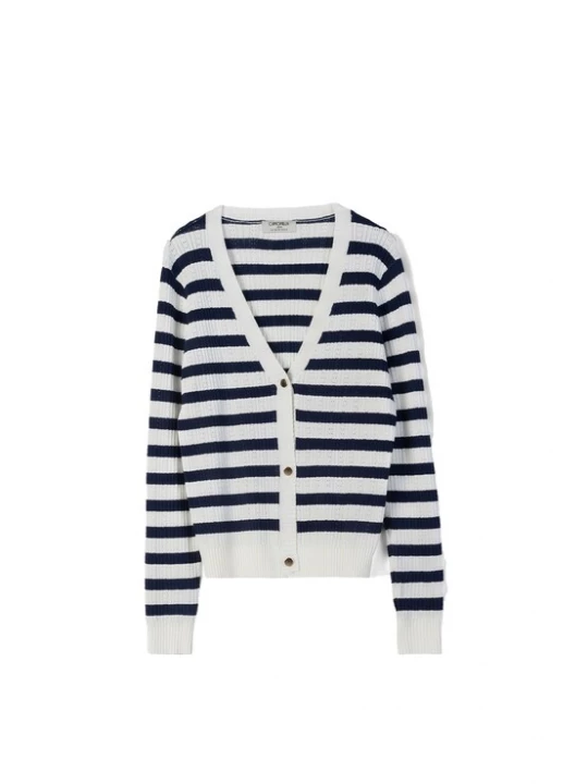 Foto van product Camomilla Italia Gebreid vest 'Ceres' nachtblauw / wit