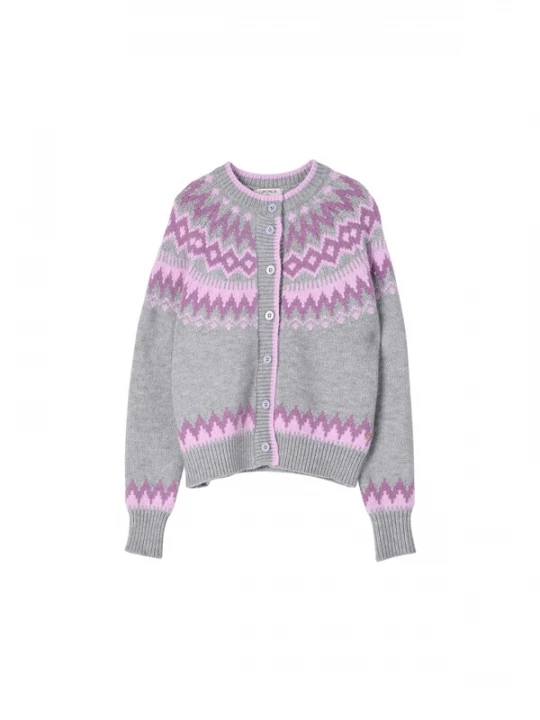 Foto van product Camomilla Italia Gebreid vest 'Chica' grijs / lila
