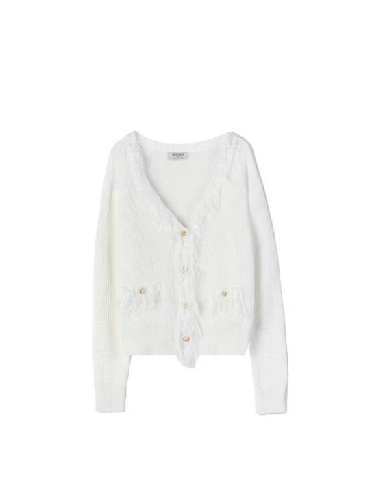 Foto van product Camomilla Italia Gebreid vest 'Cloe' wit