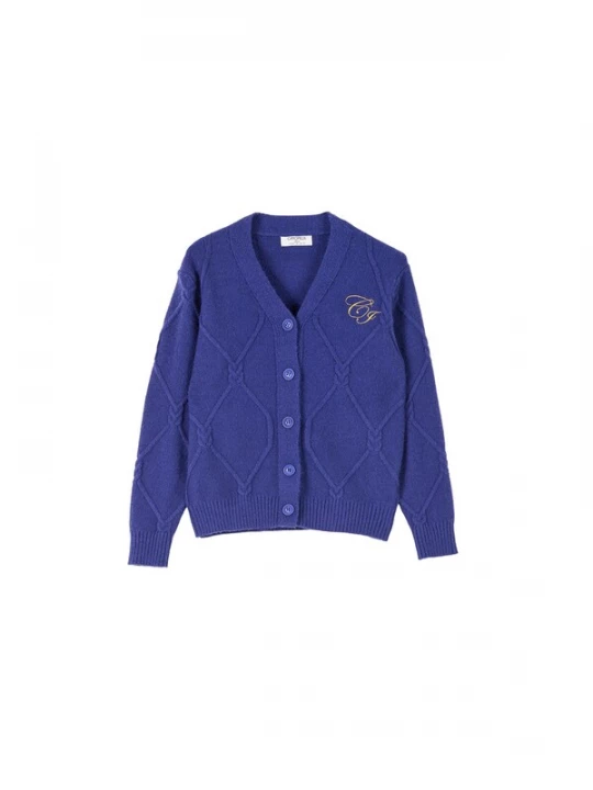 Foto van product Camomilla Italia Gebreid vest 'TANCREDI' blauw
