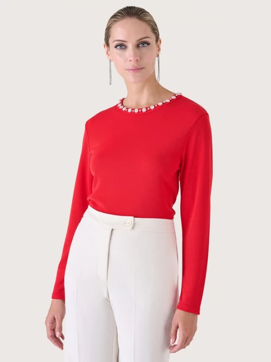 Foto van product Camomilla Italia Shirt 'MESSALINA' rood / wit
