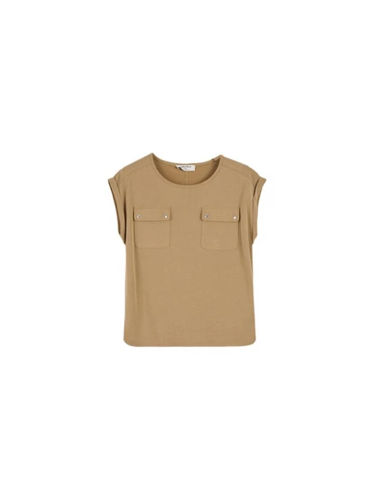 Foto van product Camomilla Italia Shirt 'Sonte' donkerbeige