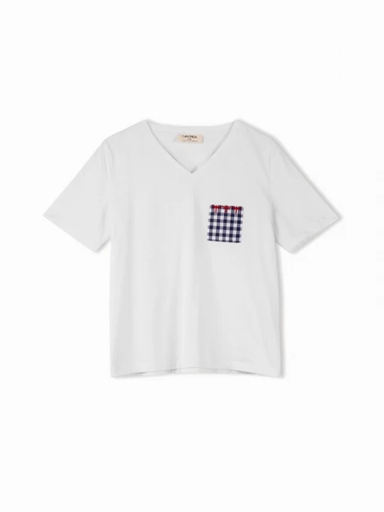 Foto van product Camomilla Italia Shirt 'Suemi' rood / zwart / wit