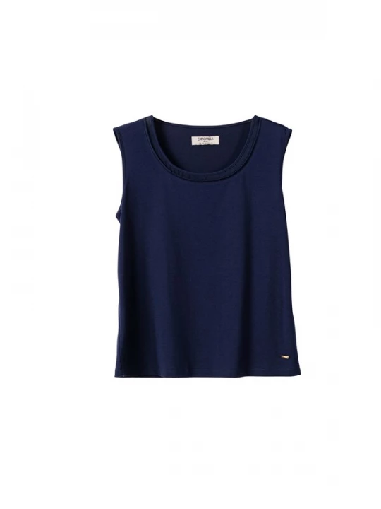 Foto van product Camomilla Italia Top 'Taba' donkerblauw