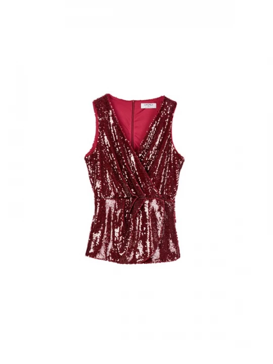 Foto van product Camomilla Italia Top 'Tanya' rood