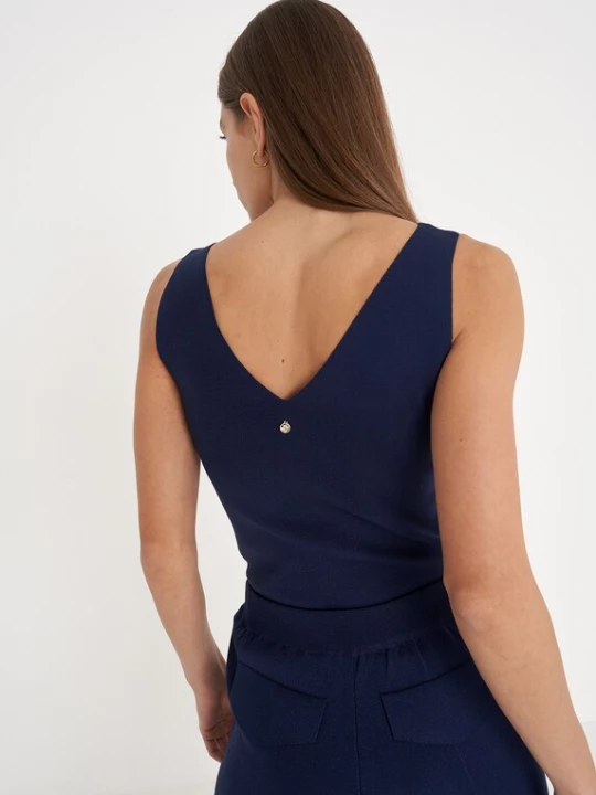 Foto van product Camomilla Italia Top 'Tary' donkerblauw